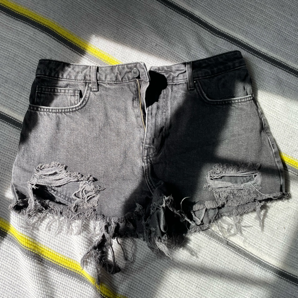 ⭐️sold on dp⭐️Black denim shorts